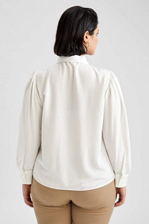 Рубашка Материал Размеры модели : рост: 1,78 грудь: 83 талия: 60 бедра: 89 Надет размер: M полиэстер 32%,вискоз 68%