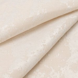 Портьерная ткань на отрез 150 см Мрамор 2 цвет молочный