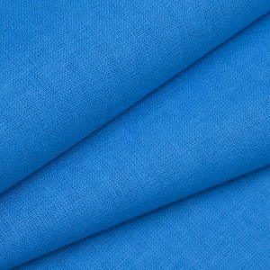 Ткань на отрез бязь ГОСТ Шуя 150 см 12440 цвет ярко-голубой