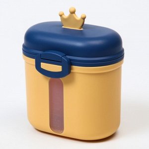 Контейнер для хранения детского питания &quot;Корона&quot;, 360 гр., цвет желтый