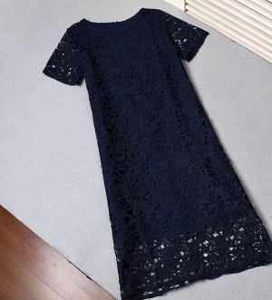Вечернее платье 42-44р синий цвет