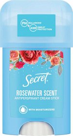 SECRET Кремовый антиперспирант Rosewater scent 40мл