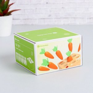 Развивающий набор «Посади разные морковки», 12,5 ? 12,5 ? 5,5 см