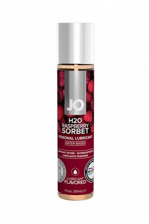 Вкусовой лубрикант "Малиновый сорбет" / JO Flavored Raspberry Sorbet 1oz - 30 мл.