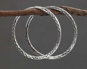Серьги-кольца (3.5 см) G107675907210