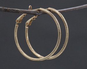 Серьги-кольца (3.5 см) G107774807160