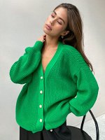 Удлиненный кардиган (травяной)