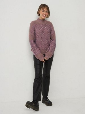 Джемпер женский 7222-40125   20838/16899-4 пепел розы/лаванда