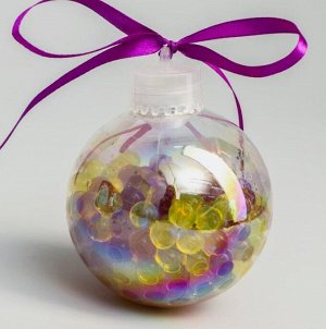 Набор для творчества "Новогодний шар с растущими шариками"