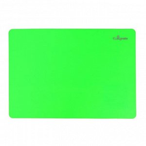 Доска для лепки пластиковая А4, Calligrata "Яркое творчество", неон зеленый