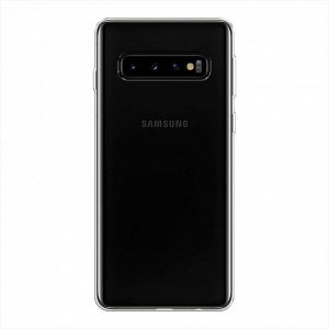 Силиконовый чехол без принта на Samsung Galaxy S10 Plus