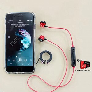 Наушники беспроводные Earldom BH31 Sports , Bluetooth, красные