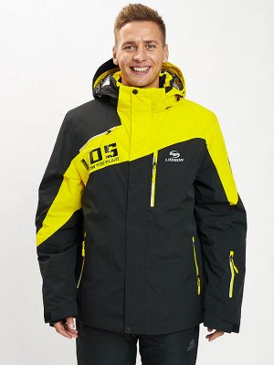MTFORCE Горнолыжная куртка мужская большого размера желтого цвета 77029J