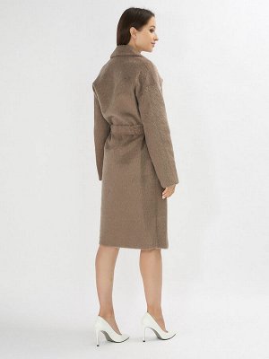 MTFORCE Пальто зимняя женская коричневого цвета 42114K