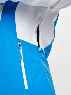 Горнолыжная куртка женская синего цвета 77030S