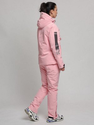 MTFORCE Горнолыжный костюм женский розового цвета 77038R