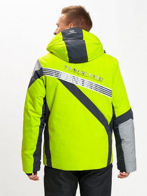 Горнолыжная куртка мужская зеленого цвета 77015Z