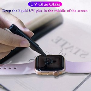 Защитные стекла для смарт-часов Apple Watch 9H UV ультрафиолет