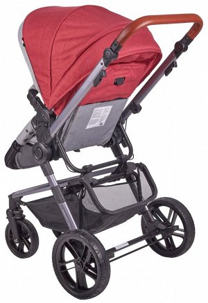 Коляска модульная 2в1 Zuma Duo Comfort ZDC-11 Рубиновый