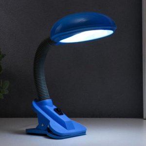 Настольная лампа Space, 9Вт G23, цвет синий