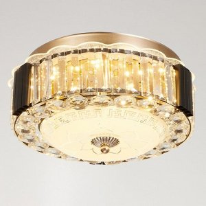 Люстра 1400/1 LED 30Вт 3000-6000К черный 30х30х10 см