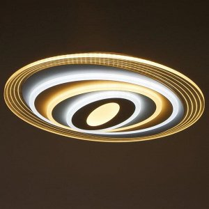 Люстра с ПДУ 10003/1 LED 160Вт 3000-6000К диммер 50х50 см