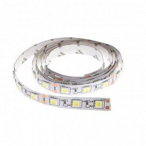 Светодиодная лента Ecola 1 м, IP20, SMD5050, 60 LED/м, 14.4 Вт/м, 12 В, 6000К