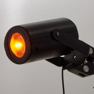 Настенный светильник 2131/1OR LED (оранжевый свет) USB черный 9х6,5х14 см