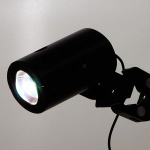 Настенный светильник 2131/1BL LED (пурпурно-синий свет) USB черный 9х6,5х14 см