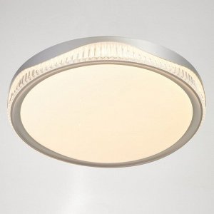 Светильник с ПДУ 1435/1 LED 80Вт серебро 51х51х8,5 см