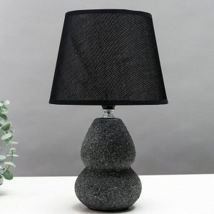 Настольная лампа 16775/1GR E14 40Вт серо-черный 11х11х31 см