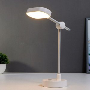 Лампа настольная сенсорная 16484/1WT LED 3,5Вт USB АКБ белый 10х12х37,5 см