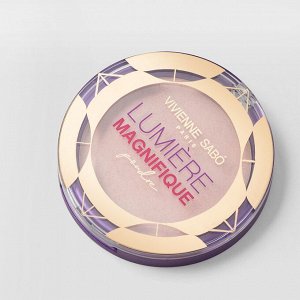 VS Пудра сияющая "Lumiere Magnifique" тон 01 светло-бежевый  NEW