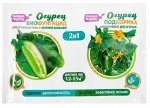 ОГУРЕЦ 2в1 биофунгицид 10гр + внекорн.подкормка 10мл. (1/50) /Садовые рецепты/ НОВИНКА