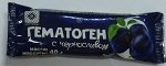 Гематоген с черносливом БАД 40,0
