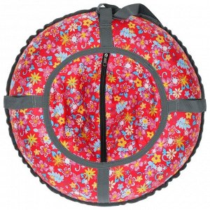 Тюбинг-ватрушка, d=60 см, с рисунком, цвета МИКС