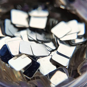 Камифубуки Зеркальный куб К84 серебро, квадратные