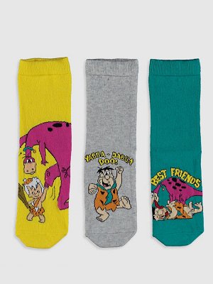 Носки для мальчиков Flintstones, 3 шт.