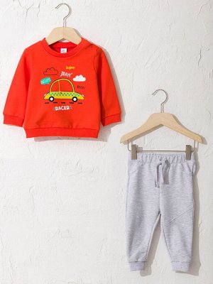 Толстовка и брюки для малышей-мальчиков