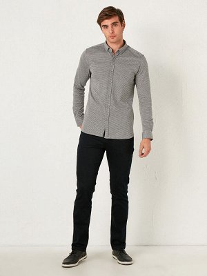 Рубашка c длинным рукавом Slim fit