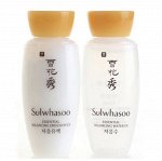 Увлажняющий тонер + увлажняющая эмульсия SULWHASOO ESSENTIAL BALANCING WATER EX + EMULSION EX 15m + 15ml