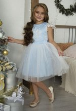 Платье “Мариана” голубой