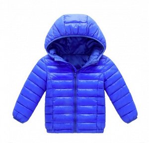 Детская демисезонная куртка для мальчика, цвет ярко-синий