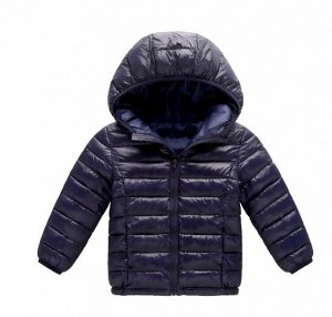 Детская демисезонная куртка для мальчика, цвет глубокий синий