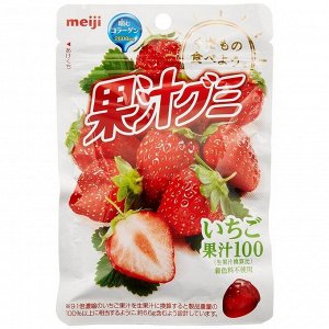 Мармелад Meiji с коллагеном,клубника