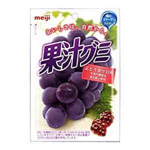 Мармелад Meiji с коллагеном,виноград