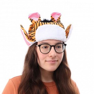 Карнавальная шапка «Тигр», цвета МИКС