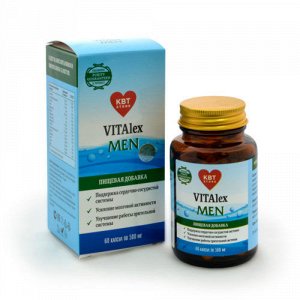 Vitalex Omega-3s Men. Органический комплекс нативных витаминов и минералов, разработанный с учётом особенностей мужского организма.