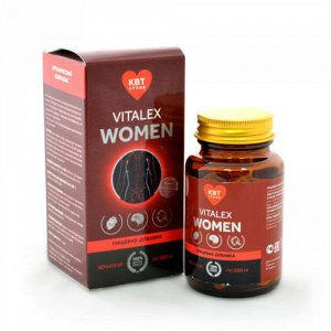 Vitalex Omega-3s Women. Органический комплекс нативных витаминов и минералов, разработанный с учётом особенностей женского организма.