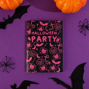 Блокнот А6, 32 листа Halloween party